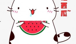 画小表情吃瓜图片,跟随小表情一起品尝欢乐时光