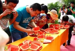 吃瓜大赛信丰,瓜香四溢，欢乐无限